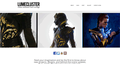 Desktop Screenshot of lumecluster.com